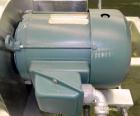 Used Fitzpatrick Homoloid Mill, Model JT, 316 Stainless Steel. 7-1/2'' Diameter x 2'' deep chamber, (12) 410/16/20 stainless steel swinging impact/knife blades. Bottom screen. Top 304 stainless steel...
