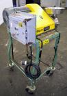 Used Fitzpatrick Homoloid Mill, Model JT, 316 Stainless Steel. 8” Diameter x 2” deep chamber, (11) 410/16/20 Stainless steel swinging impact/knife blades, bottom screen. 304 Strainless steel top feed...