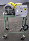 Used Fitzpatrick Homoloid Mill, Model JT, 316 Stainless Steel. 8” Diameter x 2” deep chamber, (11) 410/16/20 Stainless steel swinging impact/knife blades, bottom screen. 304 Strainless steel top feed...
