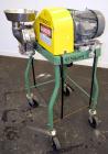 Used Fitzpatrick Homoloid Mill, Model JT, 316 Stainless Steel. 8” Diameter x 2” deep chamber, (11) 410/16/20 Stainless steel swinging impact/knife blades, bottom screen. 304 Strainless steel top feed...
