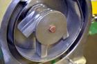 Used Fitzpatrick Homoloid Mill, Model JT, 316 Stainless Steel. 8” Diameter x 2” deep chamber, (11) 410/16/20 Stainless steel swinging impact/knife blades, bottom screen. 304 Strainless steel top feed...