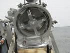 Used Fitzpatrick Homoloid Mill, Model J. Stainless steel product contact surfaces, fixed knives, gravity feed, on stand with direct coupled 3hp, 230/460 volt XP motor. Serial# J-1034.