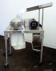 Used O’Hara Fitz Type Hammer Mill, Model M1000, Stainless Steel. Approximate 6” x 11” feed, 304 stainless steel gravity feed throat with 304 stainless steel pan. (16) Knife/impact swinging 316 stainl...