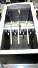 Used O’Hara Fitz Type Hammer Mill, Model M1000, Stainless Steel. Approximate 6” x 11” feed, 304 stainless steel gravity feed throat with 304 stainless steel pan. (16) Knife/impact swinging 316 stainl...