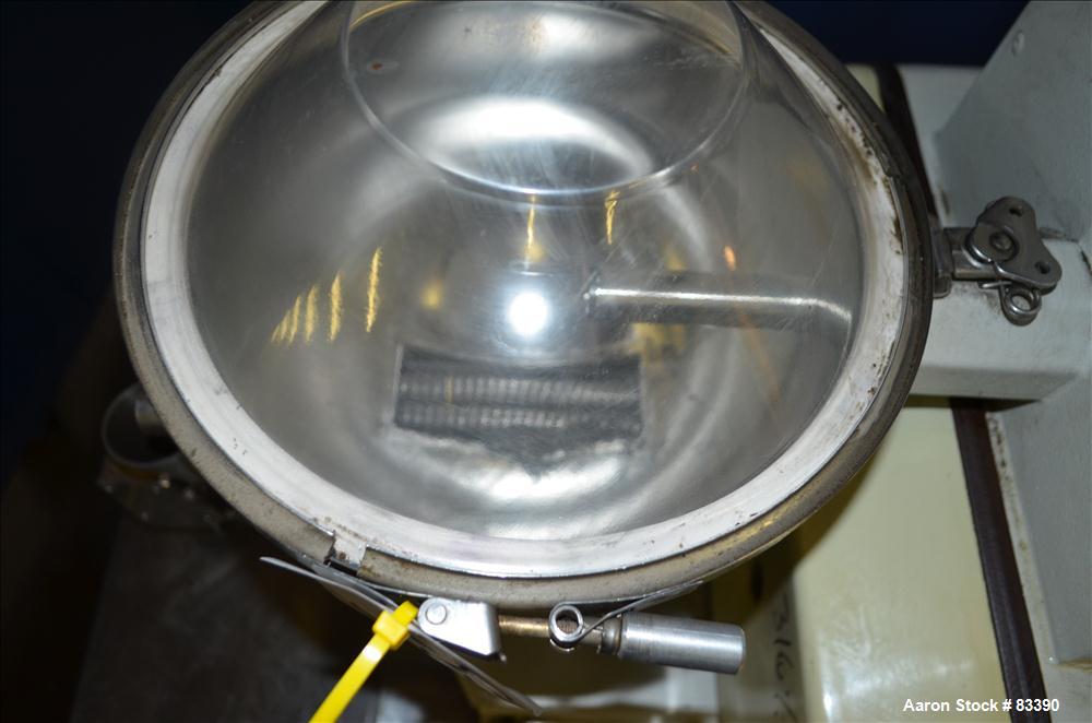 Used Stainless Steel Fluid Energy Aljet Mill