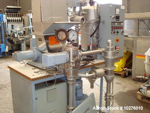 Used Alpine Flexible R & D/Lab Jet Mill System, Type 100AFG
