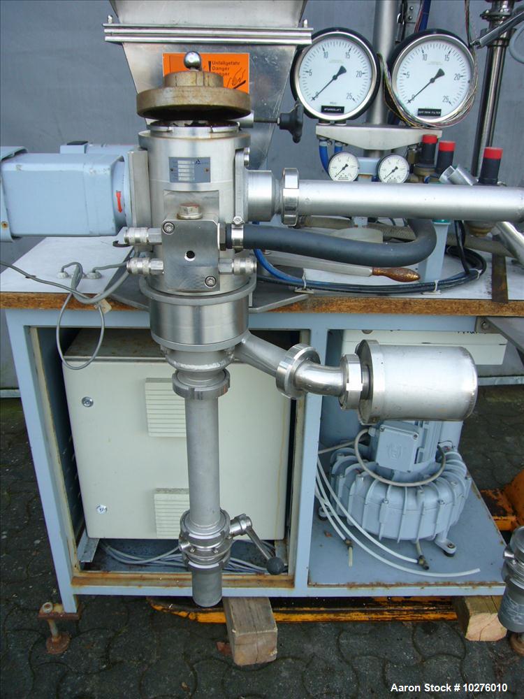 Used Alpine Flexible R & D/Lab Jet Mill System, Type 100AFG