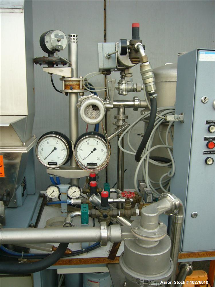 Used Alpine Flexible R & D/Lab Jet Mill System, Type 100AFG
