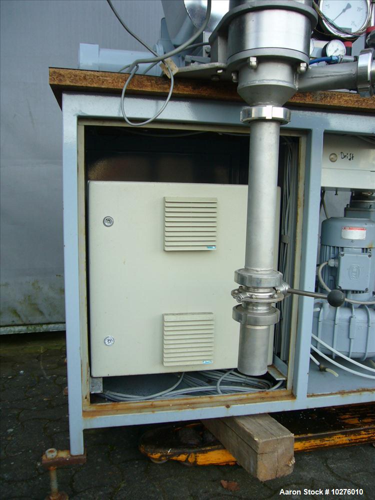 Used Alpine Flexible R & D/Lab Jet Mill System, Type 100AFG