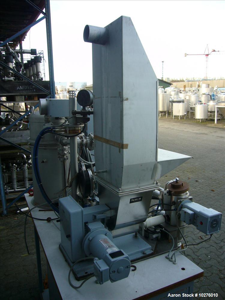 Used Alpine Flexible R & D/Lab Jet Mill System, Type 100AFG