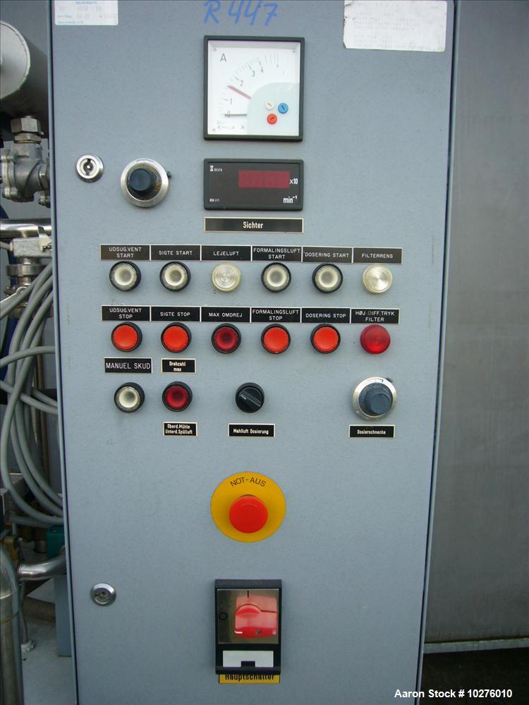 Used Alpine Flexible R & D/Lab Jet Mill System, Type 100AFG