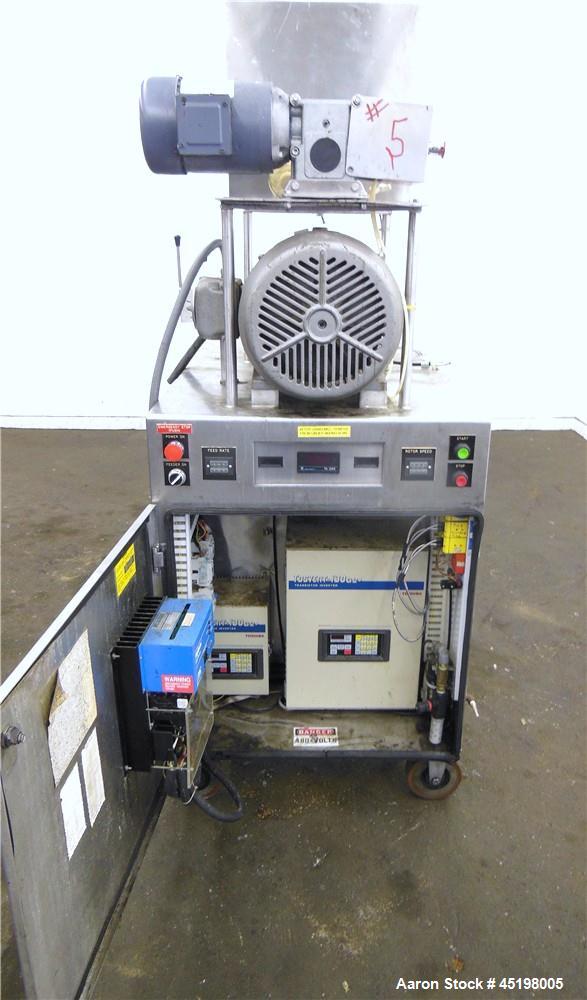 Used Stainless Steel Fluid Air Impact/Screening Mill, Model 014