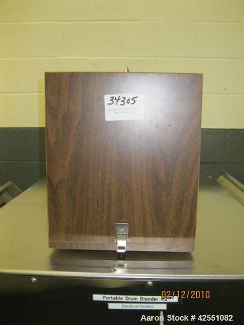Used Glen Mills 2'' Laboratory Jet Mill, Stainless Steel. Bench top design, size reduction 10 microns and below with cyclone and collection jar.