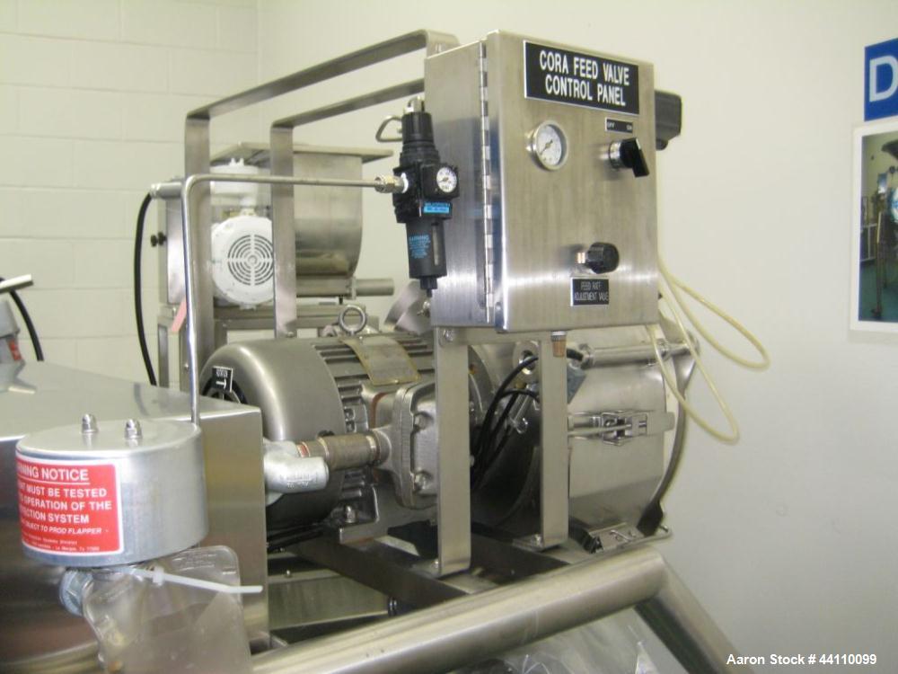 Used 5 Hp Granumill Fluid Air Model OUM, S# 10100, w/ (PC-2) Hepa Filter