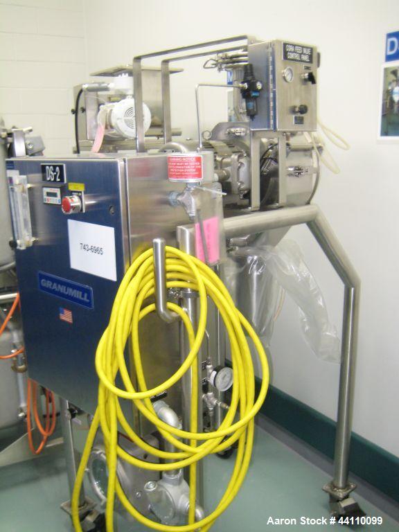 Used 5 Hp Granumill Fluid Air Model OUM, S# 10100, w/ (PC-2) Hepa Filter
