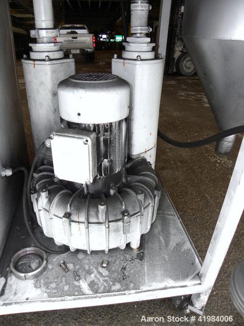 Used Alpine Fluidized Bed Opposed Jet Mill System, type 100AFG, 321 stainless steel, consisting of: (1) Alpine jet mill, model 100AFG, throughput rate approximately 1 to 25 kg/hr. Includes a classify...