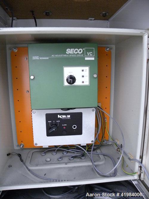 Used Alpine Fluidized Bed Opposed Jet Mill System, type 100AFG, 321 stainless steel, consisting of: (1) Alpine jet mill, model 100AFG, throughput rate approximately 1 to 25 kg/hr. Includes a classify...