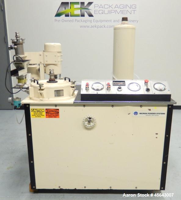 Used Micron Powder Systems Model A-12 Acucut Air Classifier