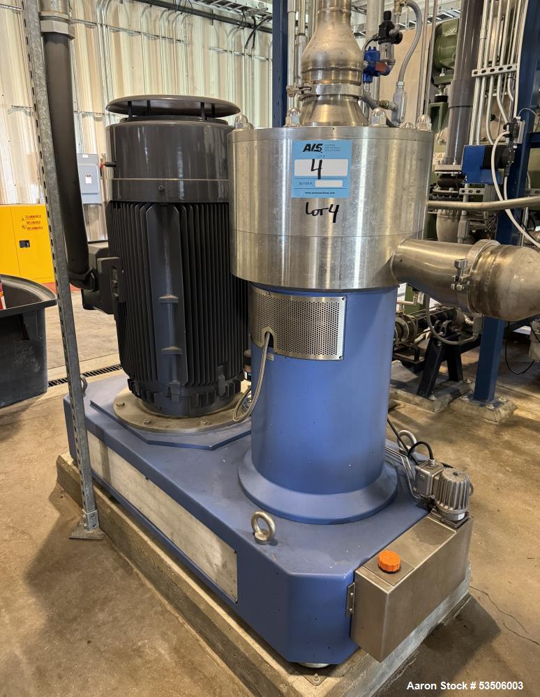 Used IKA DR 2000/50 High Shear Inline Disperser | 250 HP | 316 SS