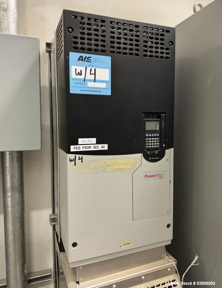 Used IKA DR 2000/50 High Shear Inline Disperser | 250 HP | 316 SS