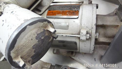 Used Jet Pulverizer Micron-Master Jet Mill, Size 12.  304 Stainless steel and tungsten carbide product contact areas. 12” Diameter chamber, typical feed rate 25-250 pounds an hour, air required 225 S...
