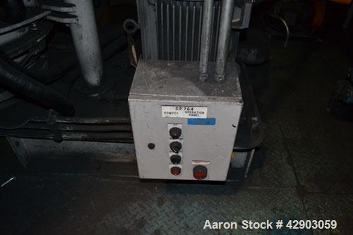 Used Kawasaki Kryptron Eddy Mill, driven by a 50 hp, 3/60/230/460 volt, 1780 rpm motor.