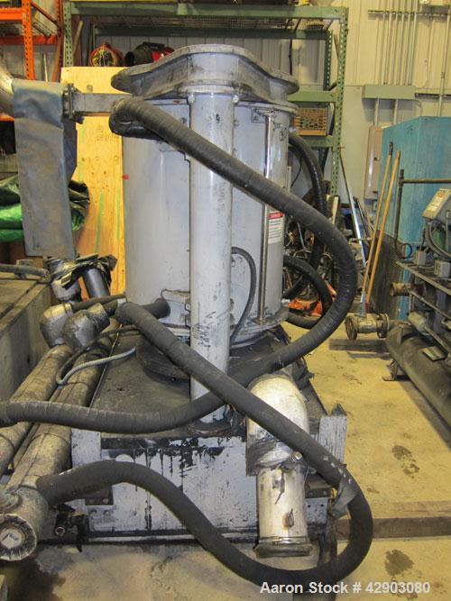Used Kawasaki Kryptron Eddy Mill, driven by a 50 hp, 3/60/230/460 volt, 1780 rpm motor.