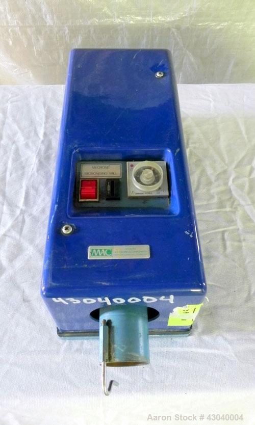 Used McCrone Research Associates Micronising Mill. Designed for wet or dry grinding, even partical distribution. Reduces troublesome 0.5 mm particles to submicrometer sizes required for quantitative ...