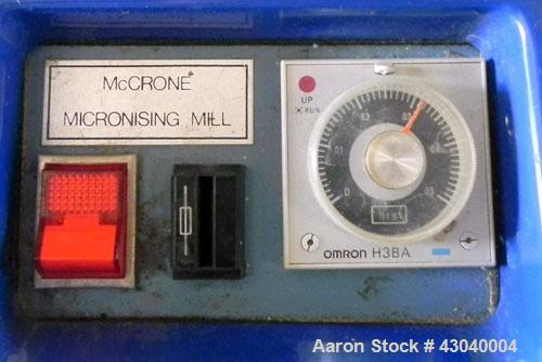 Used McCrone Research Associates Micronising Mill. Designed for wet or dry grinding, even partical distribution. Reduces troublesome 0.5 mm particles to submicrometer sizes required for quantitative ...