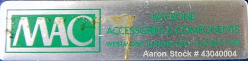 Used McCrone Research Associates Micronising Mill. Designed for wet or dry grinding, even partical distribution. Reduces troublesome 0.5 mm particles to submicrometer sizes required for quantitative ...