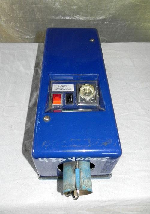 Used McCrone Research Associates Micronising Mill. Designed for wet or dry grinding, even partical distribution. Reduces troublesome 0.5 mm particles to submicrometer sizes required for quantitative ...