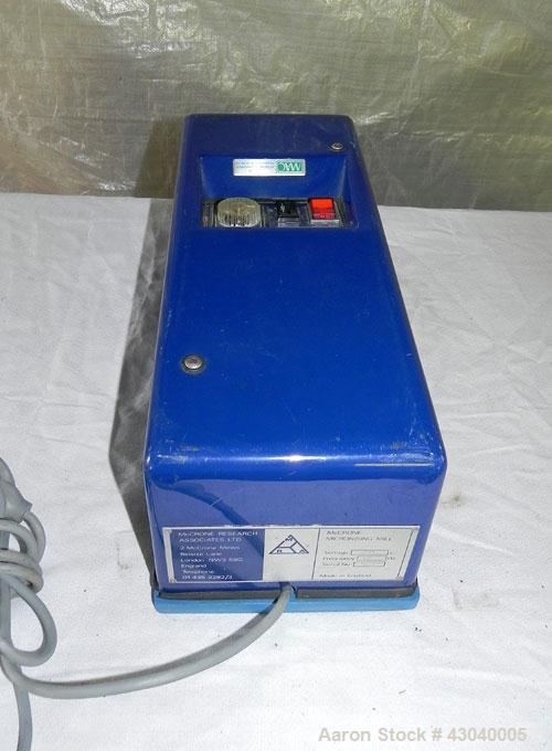 Used McCrone Research Associates Micronising Mill. Designed for wet or dry grinding, even partical distribution. Reduces troublesome 0.5 mm particles to submicrometer sizes required for quantitative ...