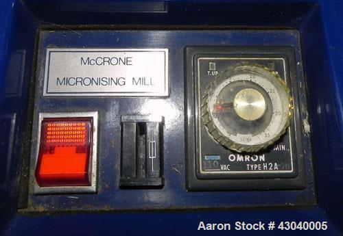 Used McCrone Research Associates Micronising Mill. Designed for wet or dry grinding, even partical distribution. Reduces troublesome 0.5 mm particles to submicrometer sizes required for quantitative ...