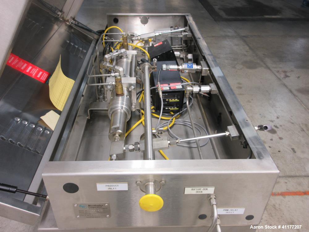 Used Microfluidics Pilot Scale Microfluidizer Processor