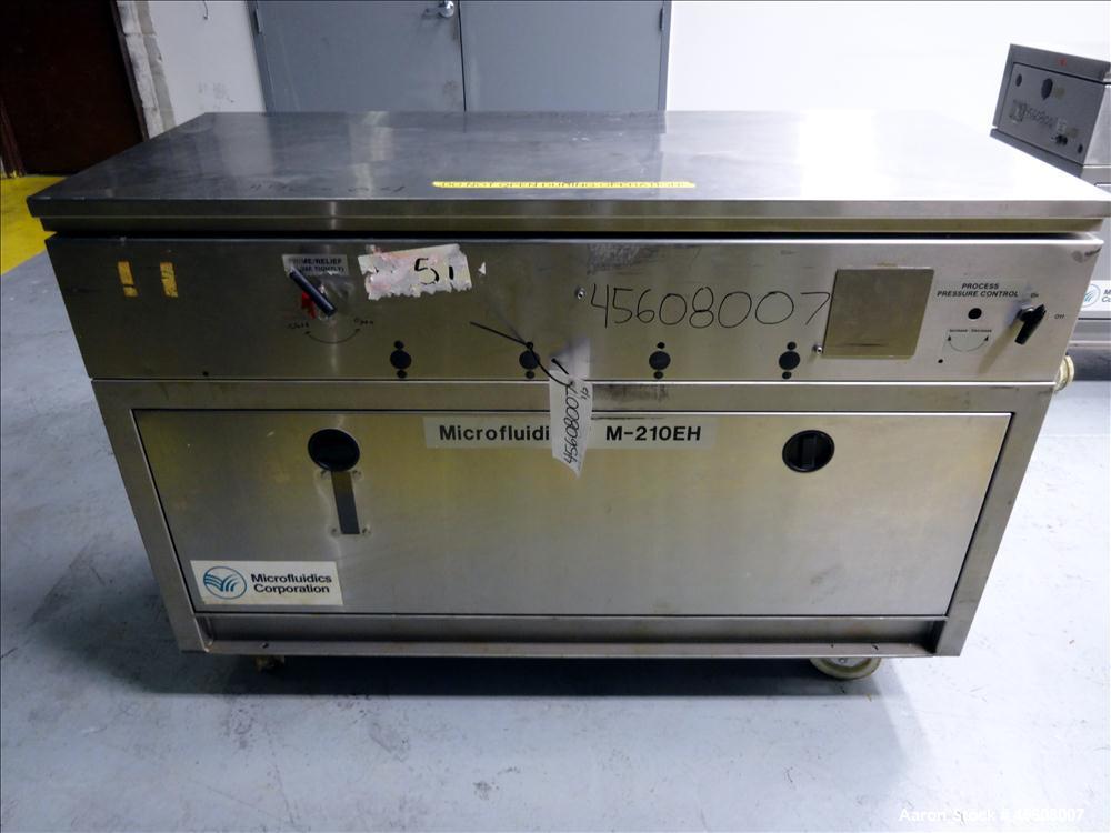 Used Microfluidics Model M-210EH Microfluidizer