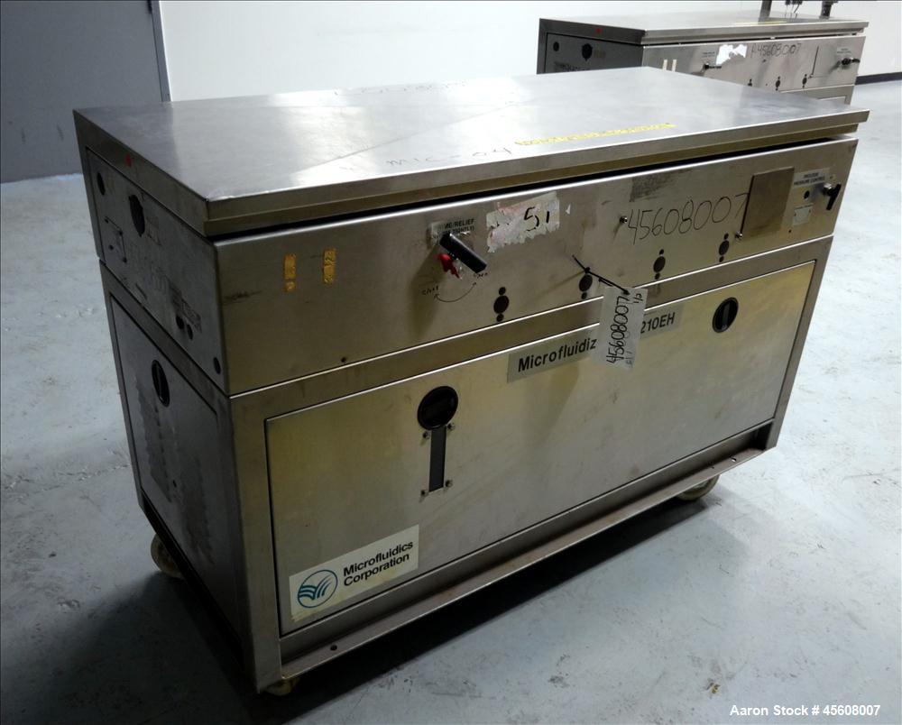 Used Microfluidics Model M-210EH Microfluidizer