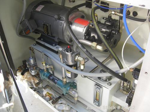 Used Microfluidics Lab Microfluidizer Electric-Hydraulic Processor, Model M140K, 304 Stainless Steel. Unit designed for high shear rates, maximizing the energy per unit fluid volume resulting in unif...