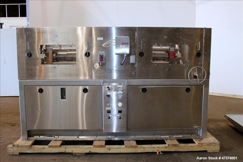 Used Microfluidics Series Production Microfluidizer, Model M610-100, Stainless