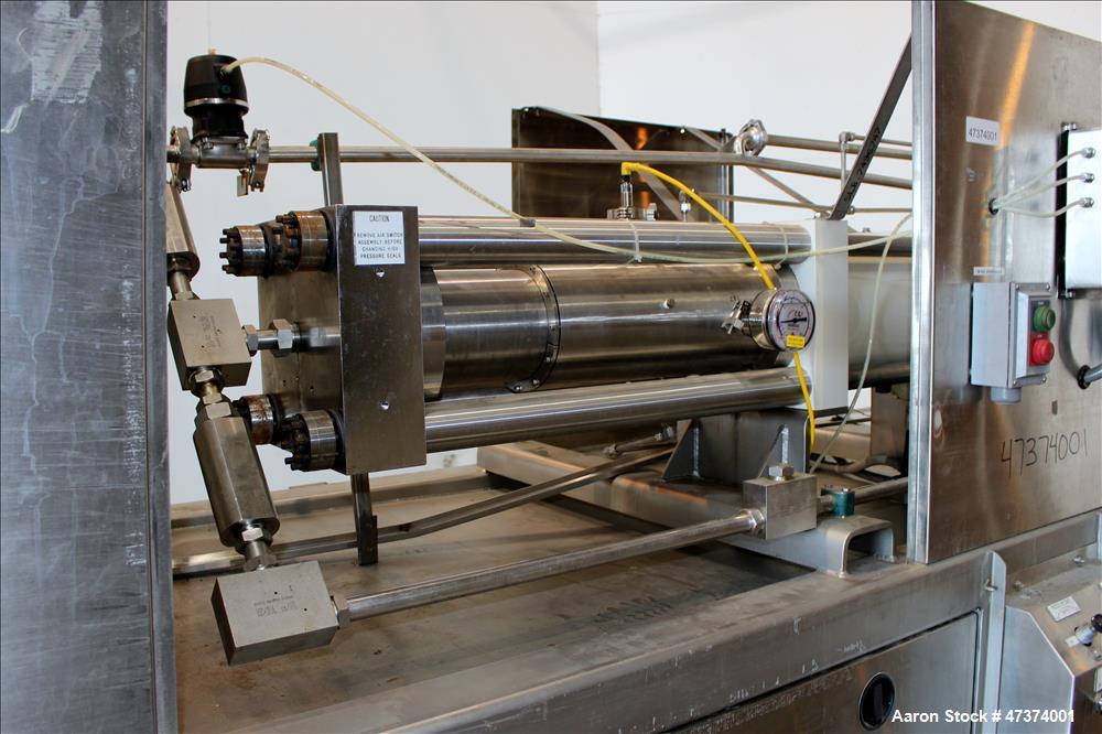 Used Microfluidics Series Production Microfluidizer, Model M610-100, Stainless