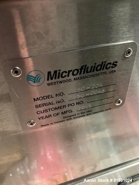 Microfluidics M700 Series Production Scale Homogenizer Processor
