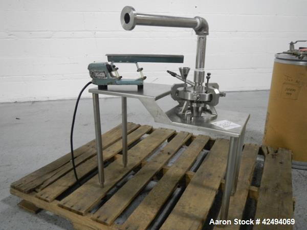 Used Micron Master Jet Pulverizer, model 04-503