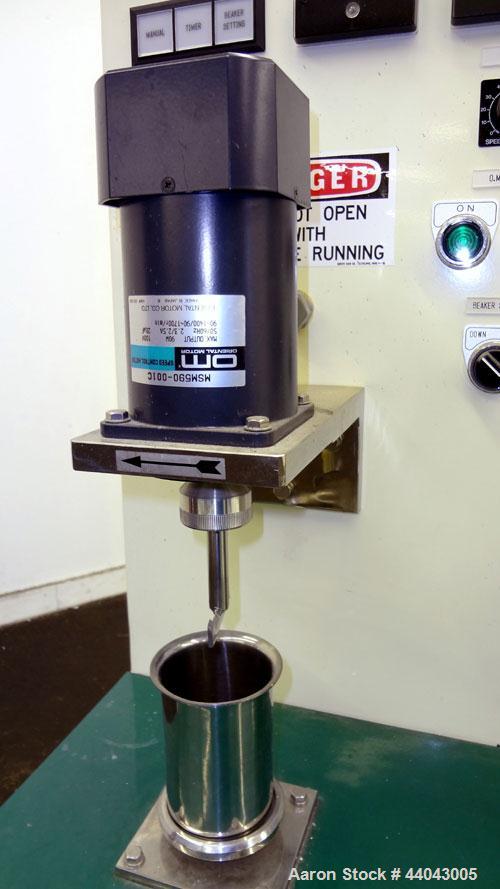 Used Nara Machinery Hybridization System, Model NHS-0, 304 Stainless Steel. Consists of (1) Model O.M. Dizer, approximate capacity 60 gram batch, 80-1600 rpm. Designed for powder mixing with an agita...