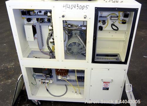 Used Nara Machinery Hybridization System, Model NHS-0, 304 Stainless Steel. Consists of (1) Model O.M. Dizer, approximate capacity 60 gram batch, 80-1600 rpm. Designed for powder mixing with an agita...