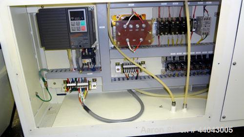 Used Nara Machinery Hybridization System, Model NHS-0, 304 Stainless Steel. Consists of (1) Model O.M. Dizer, approximate capacity 60 gram batch, 80-1600 rpm. Designed for powder mixing with an agita...