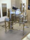 Used Hosokawa Alpine Spiral Jet Mill, Model 100 AS, 316 Stainless Steel. (1) Ktron volumetric feeder with lump breaker, model K2MVS60, feeder hopper, cyclone fines collector, single bag dust collecto...