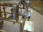 Used Hosokawa Alpine Spiral Jet Mill, Model 100 AS, 316 Stainless Steel. (1) Ktron volumetric feeder with lump breaker, model K2MVS60, feeder hopper, cyclone fines collector, single bag dust collecto...