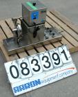 USED: Fluid Energy Aljet mill, 316 stainless steel. Top feed with hopper. 2