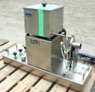 USED: Fluid Energy Aljet mill, 316 stainless steel. Top feed with hopper. 2