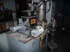 Used-Alpine Model 100 AFG Stainless Steel Fluidized Bed Opposed Jet Milling System.  Stainless steel contacts.  Includes K-T...