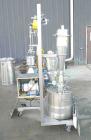 Used Alpine Bed Opposed Jet Mill, Model 140AFG.  316 Stainless steel, 10.7 liter jacketed chamber rated 2.3 bar at 123 deg C (33 psi at 253 deg F).  (1) Horizontal design classifying wheel driven by ...